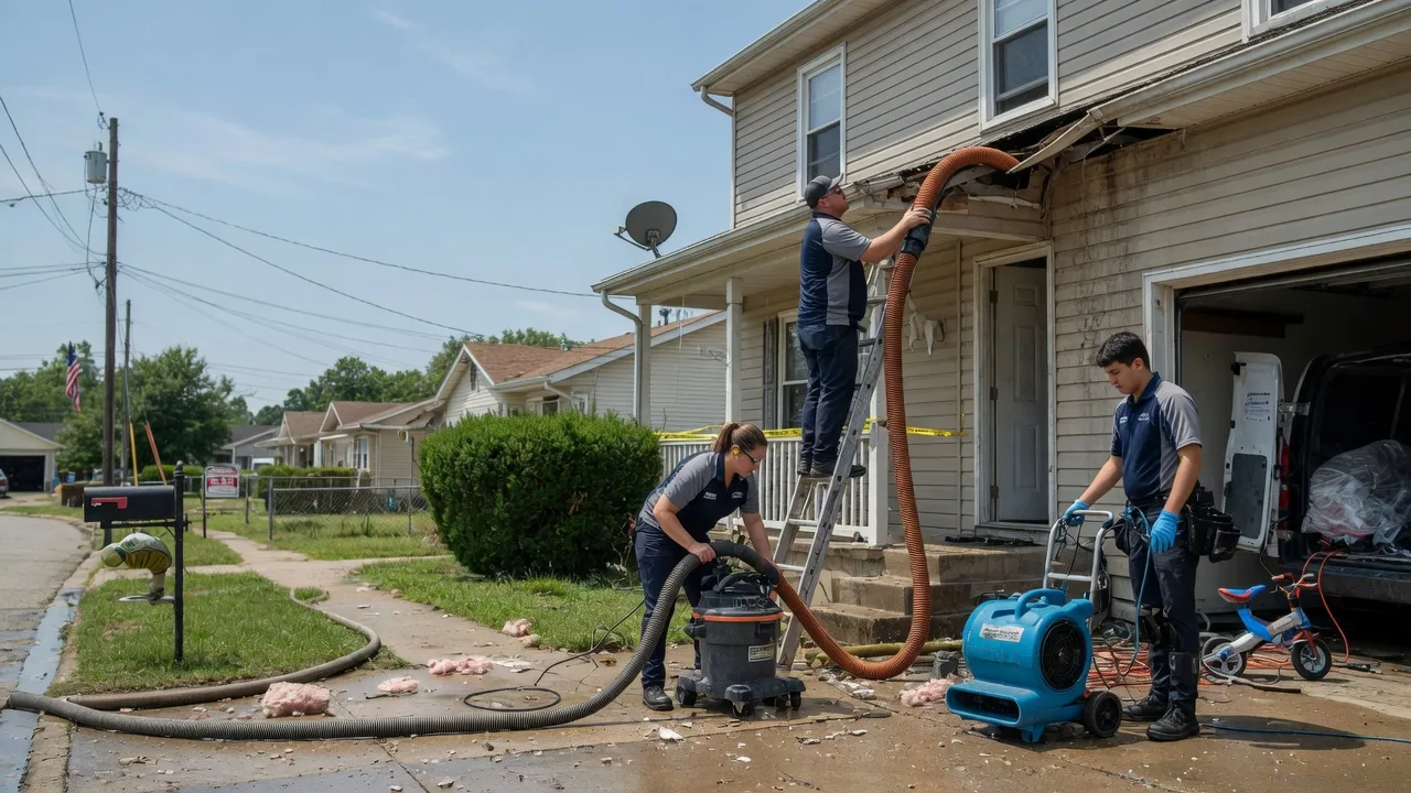 Water Damage Restoration in Dry Prong, LA near me